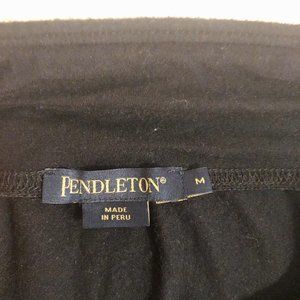 Black Pendleton Full Length Skirt with Pockets